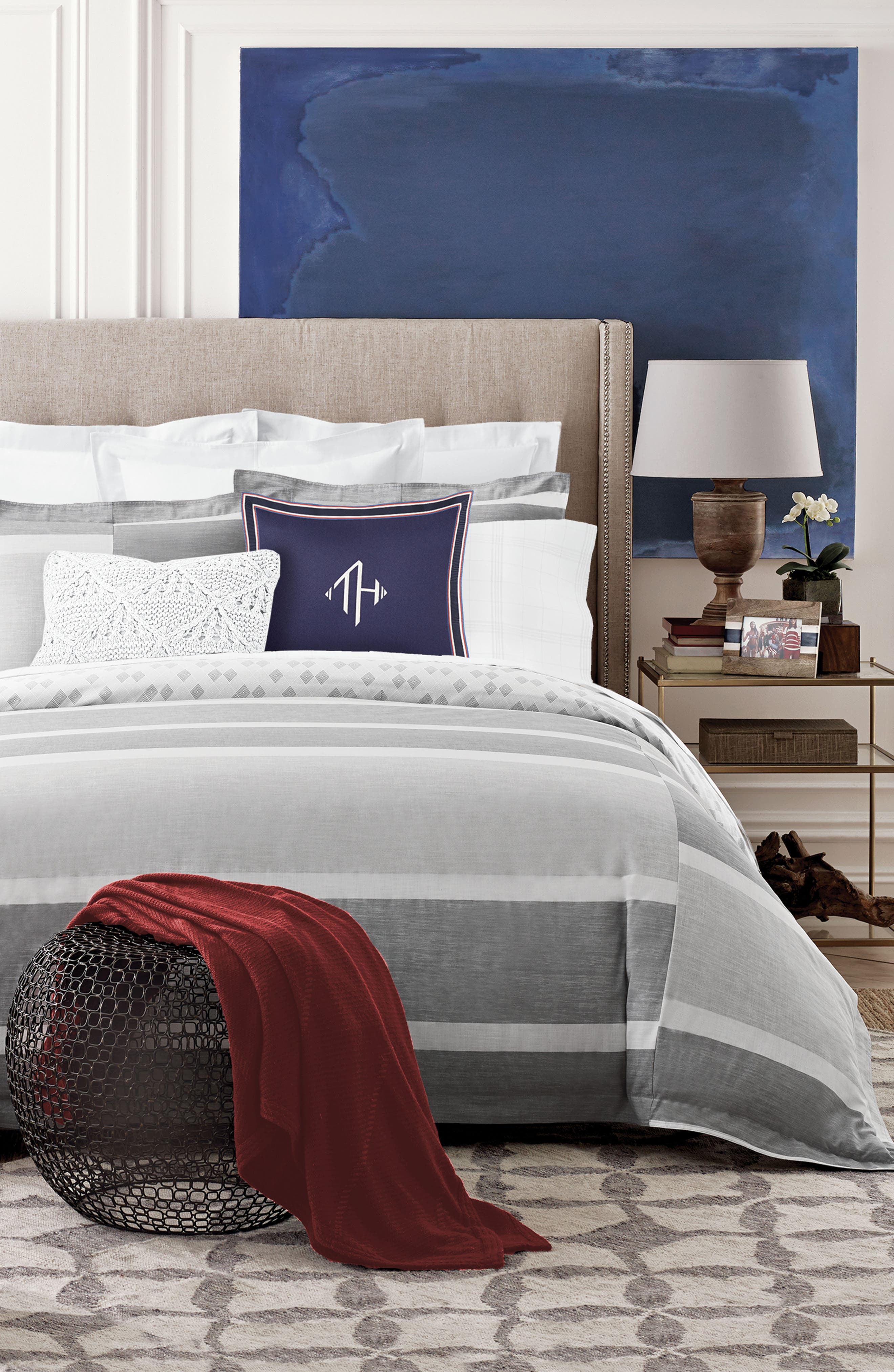 Tommy Hilfiger Woodford Stripe Comforter & Sham Set Nordstrom