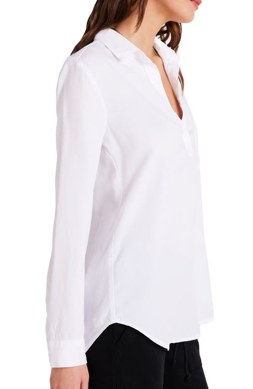 Shop Bella Dahl Popover Tunic Shirt In White