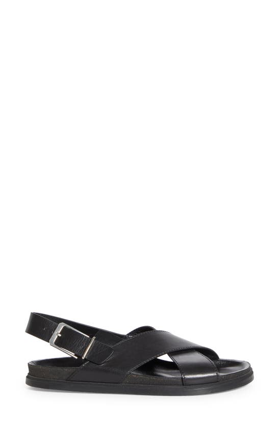 Shop The Row Crossover Strap Sandal In Black