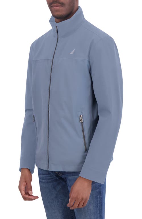 Nautica Lightweight Stretch Water Resistant Golf Jacket In China Blue