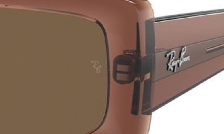 Shop Ray Ban Kiliane 54mm Pillow Sunglasses In Transparent