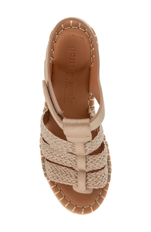 GENTLE SOULS BY KENNETH COLE GENTLE SOULS CAPLIN SLINGBACK ESPADRILLE PLATFORM WEDGE SANDAL 
