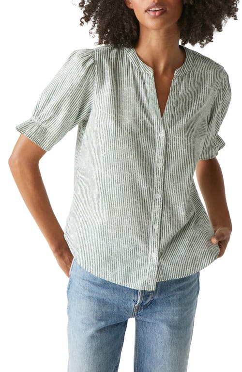 Michael Stars Roxanne Short Sleeve Button-Up Shirt at Nordstrom,