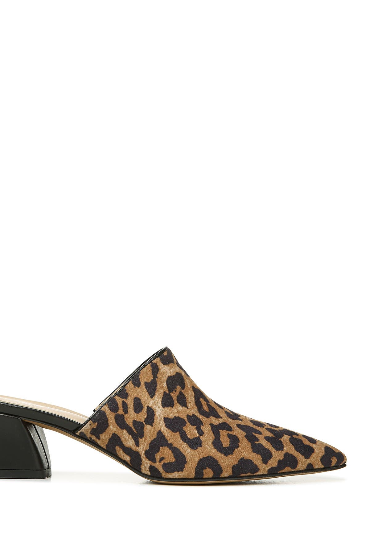 franco sarto mules leopard