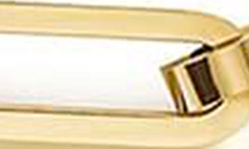 Jane Basch Designs Oversize Paper Clip Chain Bracelet In Gold