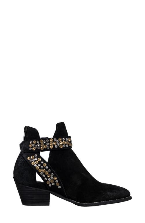 Antelope Meli Pointed Toe Bootie In Black