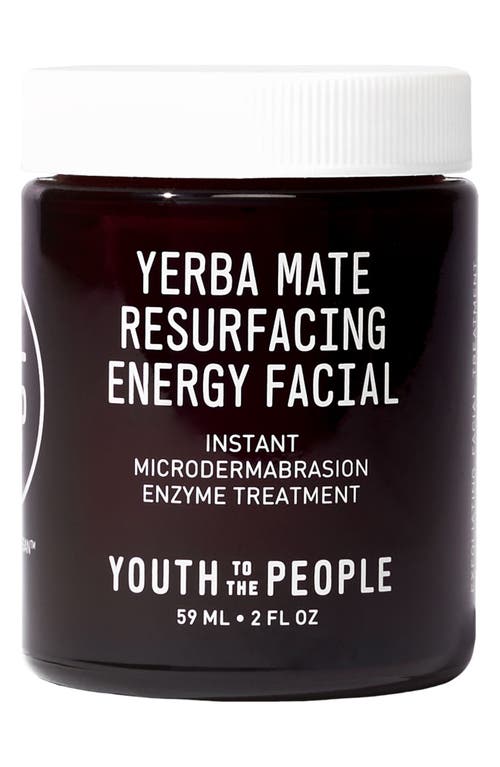 Yerba Mate Resurfacing Energy Facial Microdermabrasion Mask