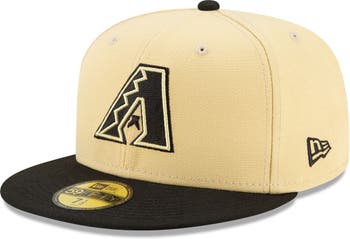 Men's New Era Sand/Black Arizona Diamondbacks 2021 City Connect 39THIRTY  Flex Hat