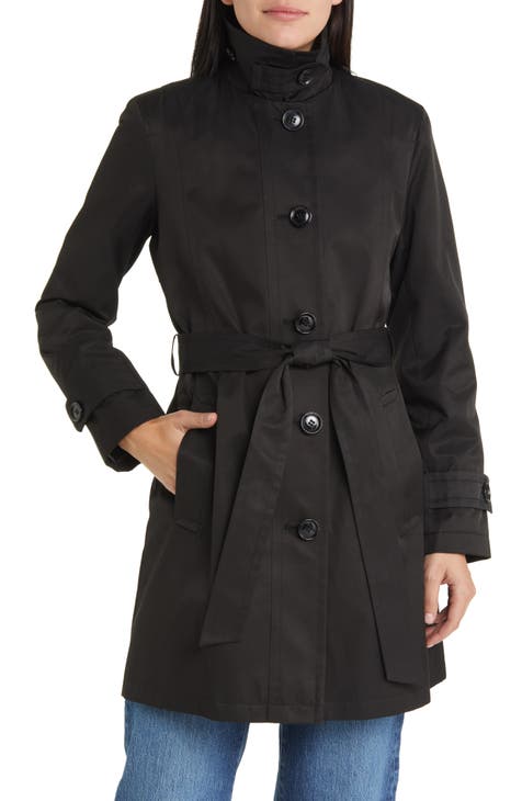 black trench coats