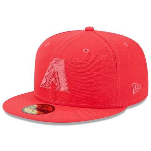 Men's Milwaukee Brewers New Era Royal/Red Alternate Logo Primary Jewel Gold  Undervisor 59FIFTY Fitted Hat
