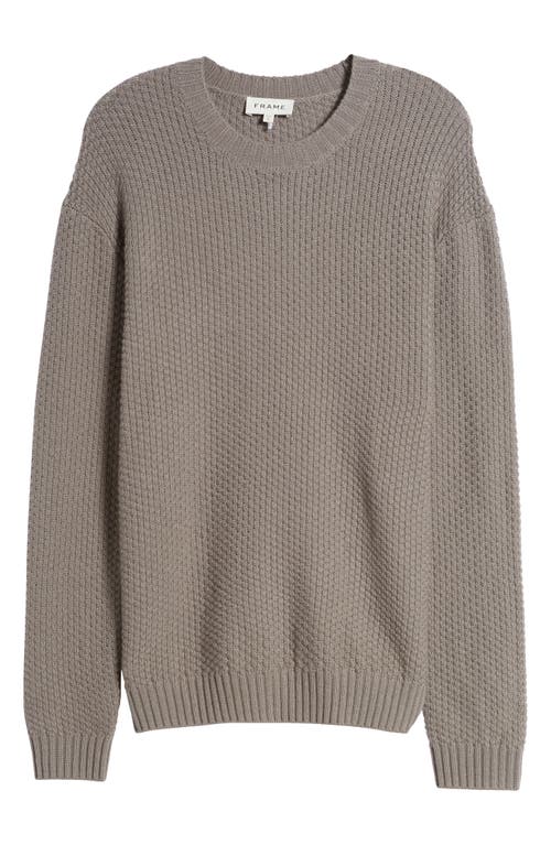 Shop Frame Textured Wool & Cashmere Sweater In Light Brown