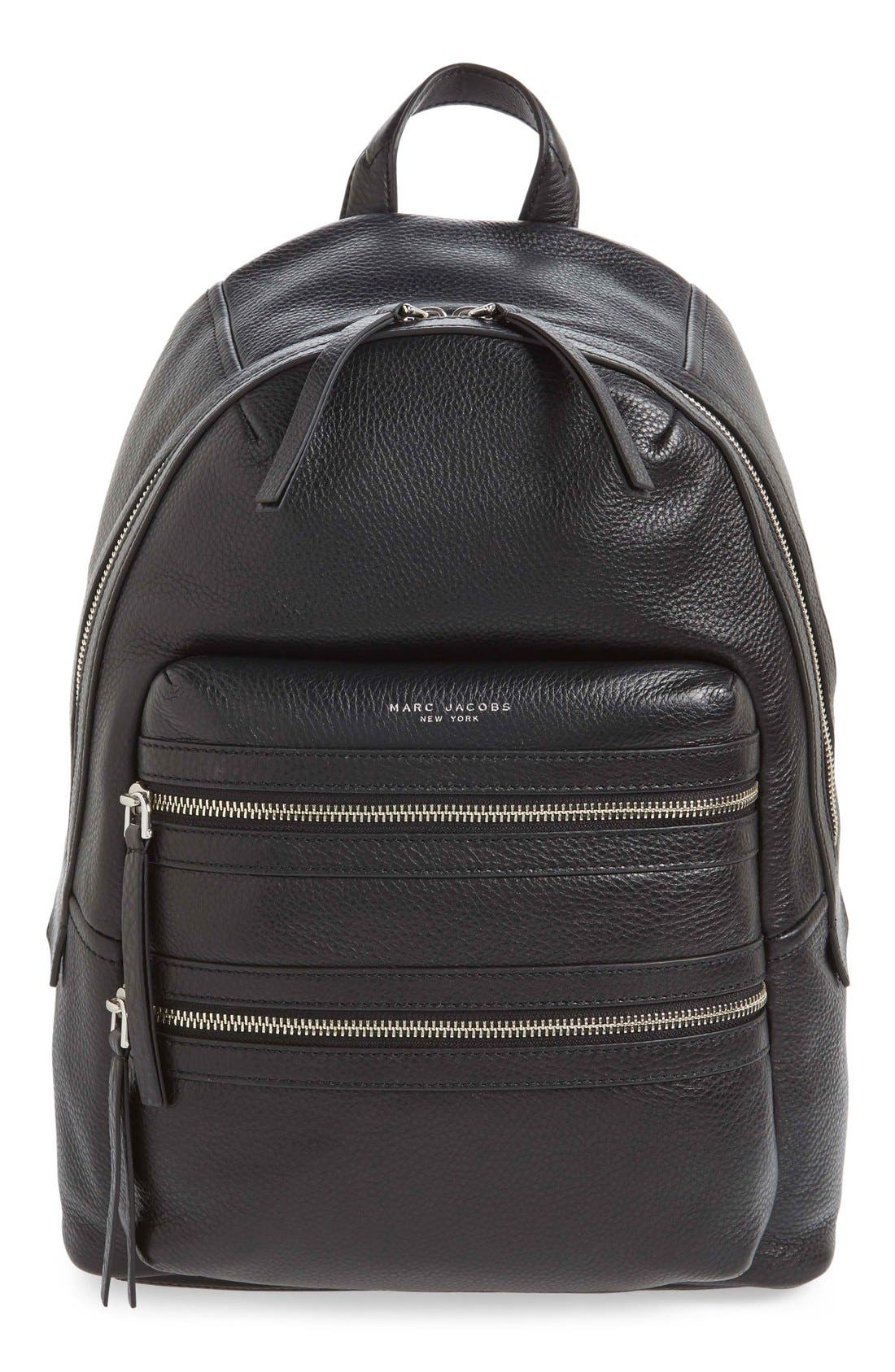 MARC JACOBS Large Biker Leather Backpack Nordstrom