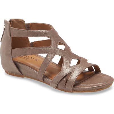Comfortiva Mayra Sandal- Metallic