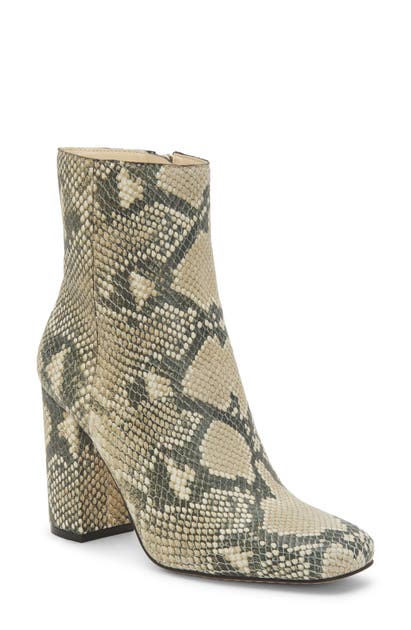 Vince Camuto Dannia Bootie In Natural Leather | ModeSens