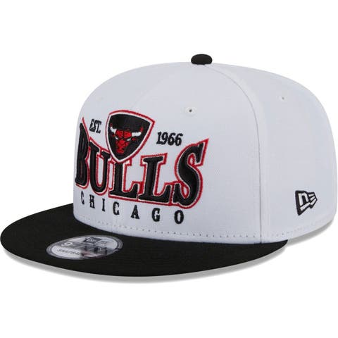 Men's Mitchell & Ness Cream Chicago Bulls 1998 NBA Finals Hardwood Classics  Fitted Hat