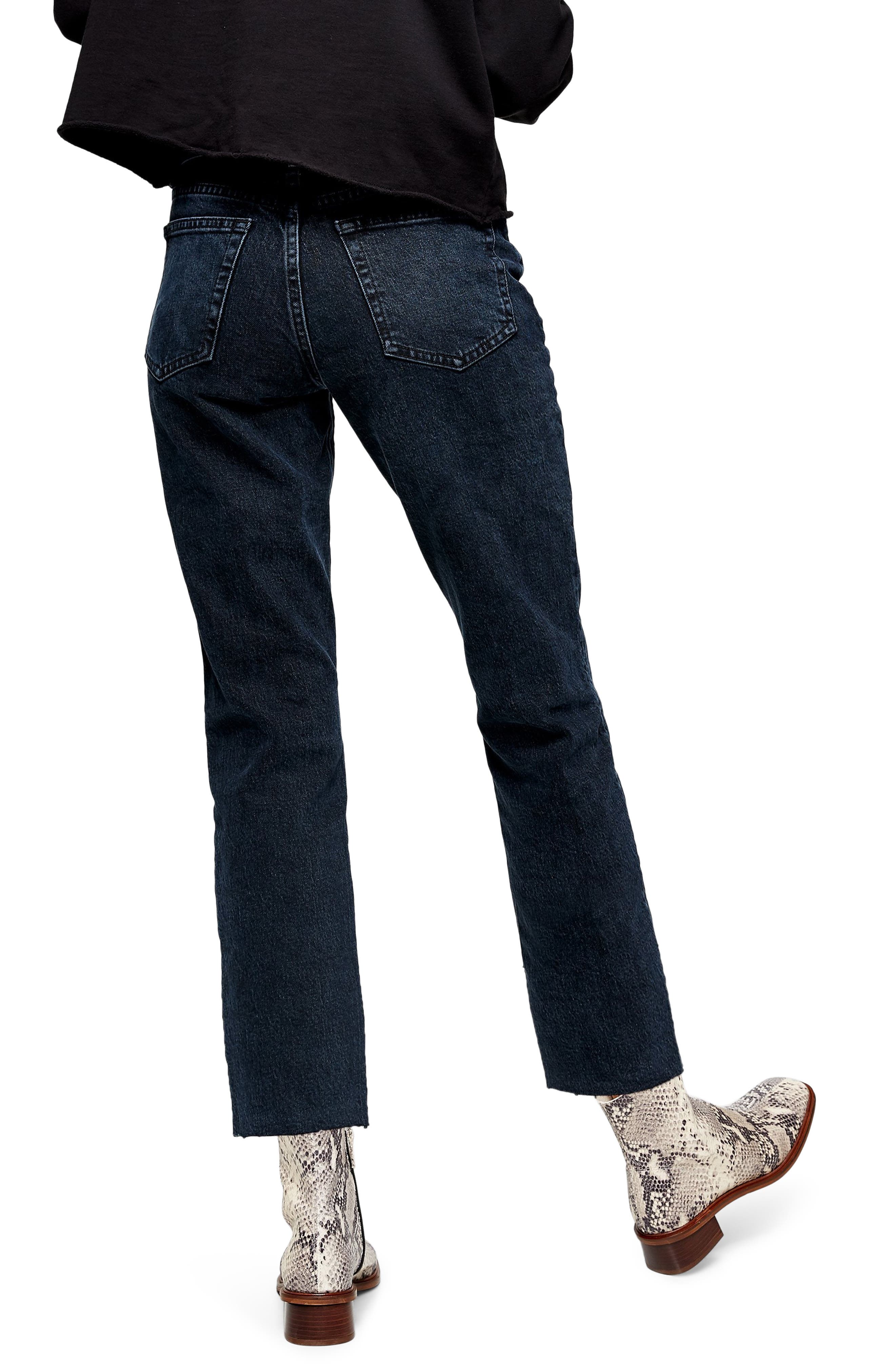 topshop chicago crop slim straight jeans