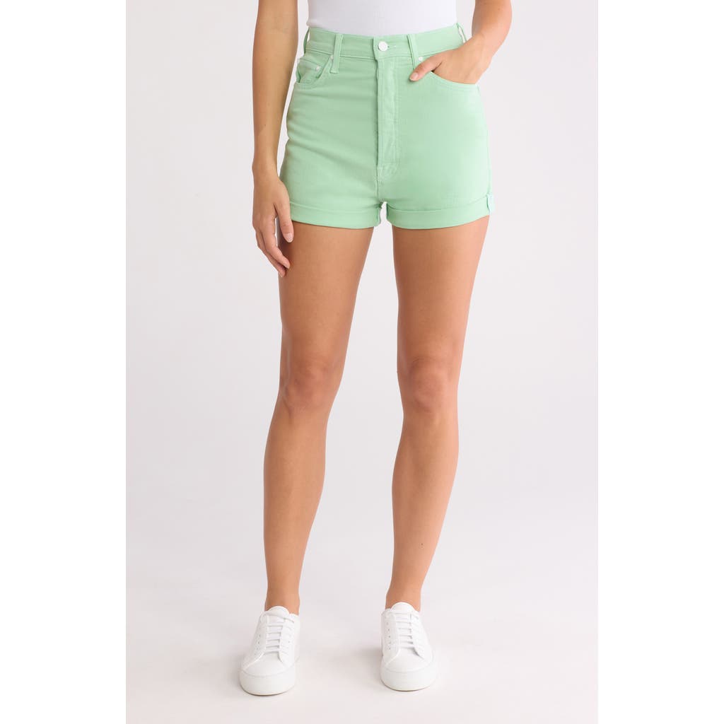 MOTHER MOTHER TUNE UP BONA FIDE DENIM SHORTS