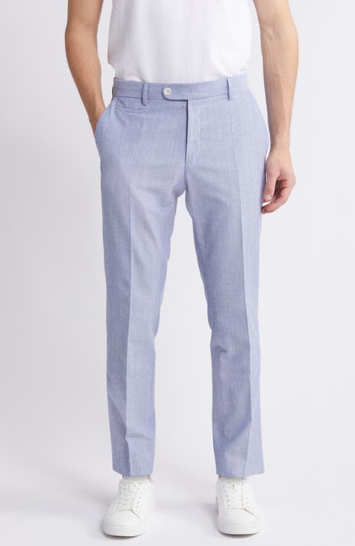 Shop Hugo Boss Boss Genius Dress Pants In Navy