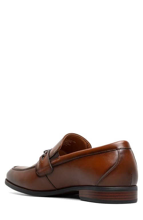 Stacy Adams Novak Moc Toe Slip-on In Cognac