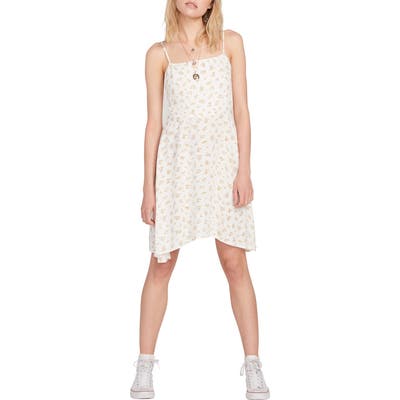 Volcom Read The Room Sleeveless Dress, White