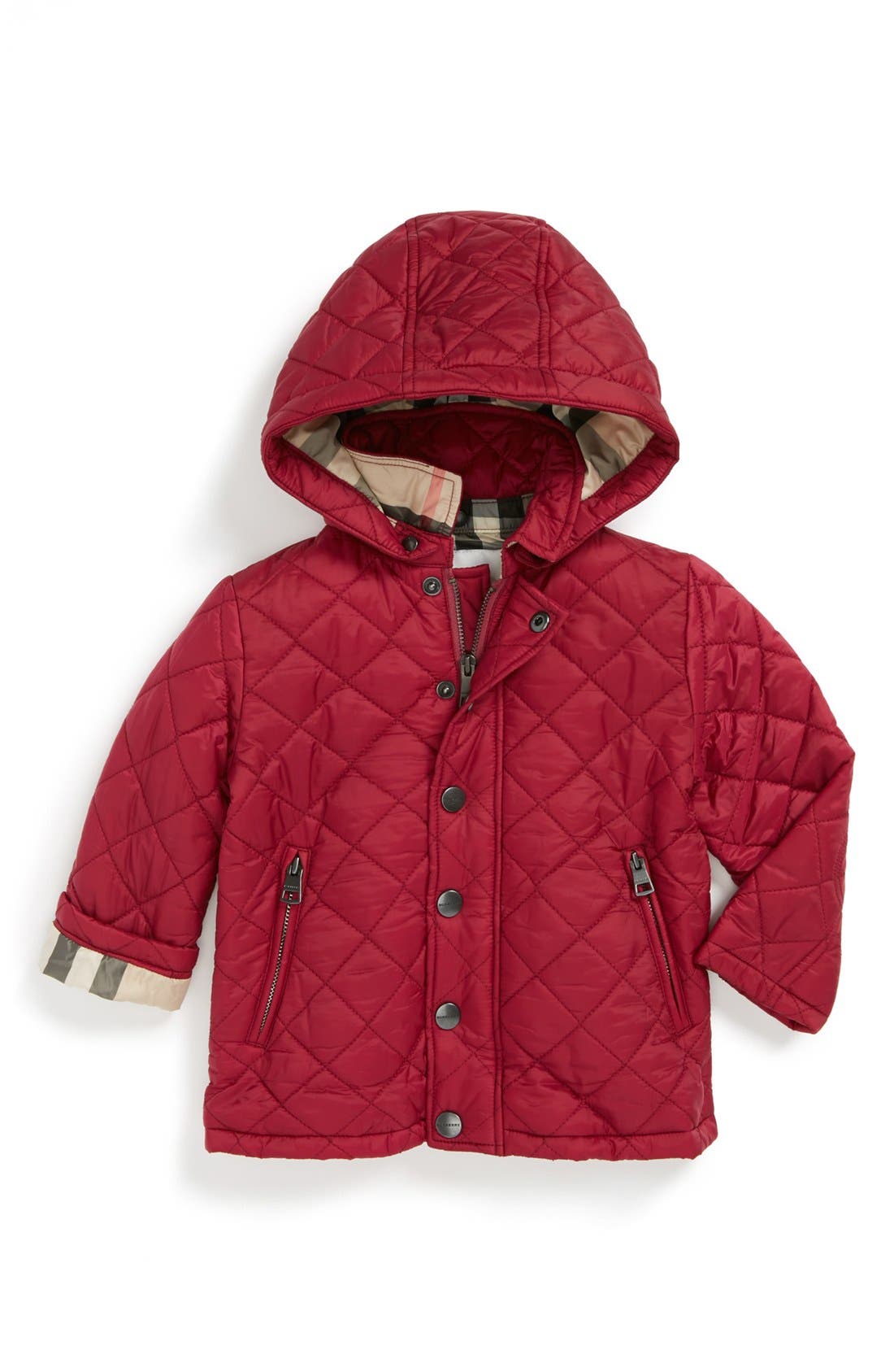 Burberry Quilted Jacket (Baby Girls) Nordstrom