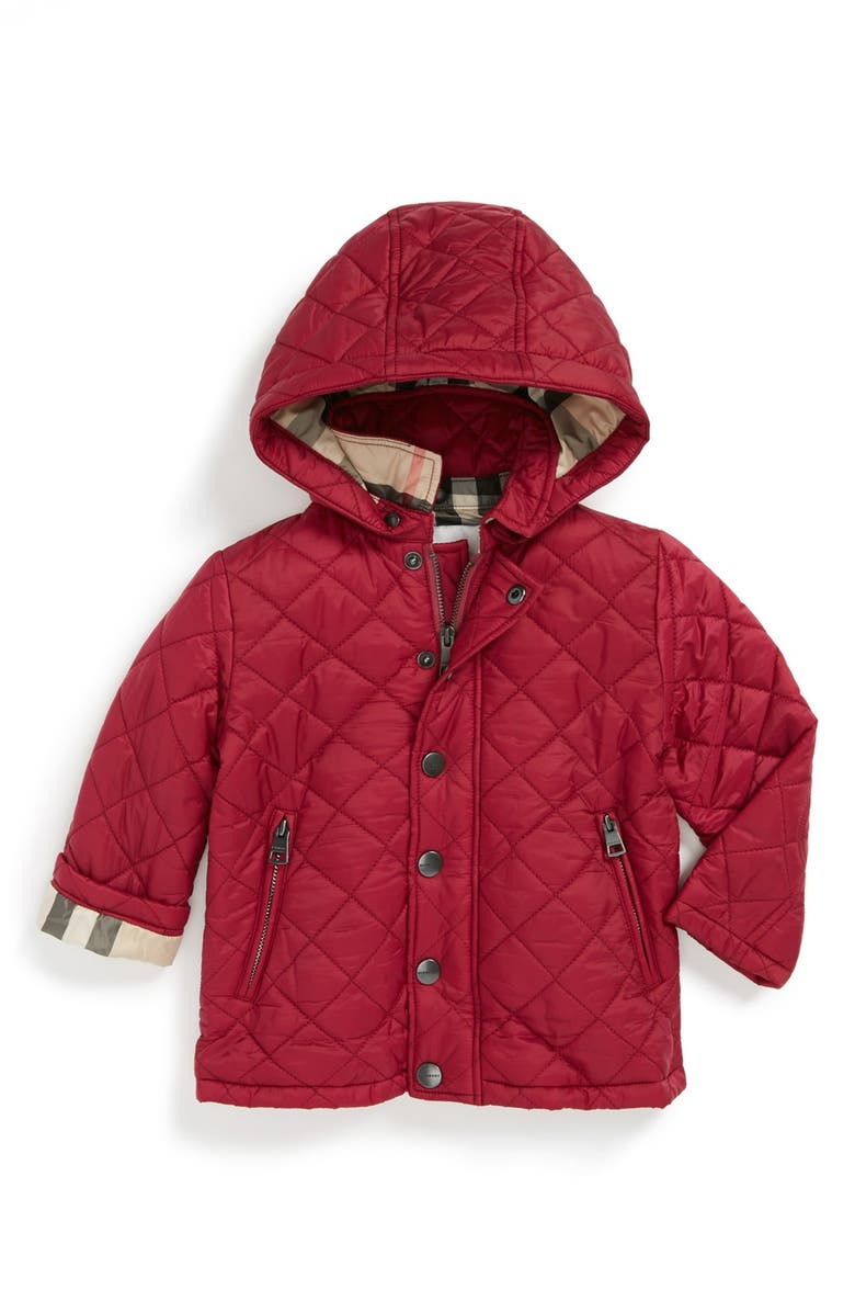 Burberry Quilted Jacket (Baby Girls) | Nordstrom