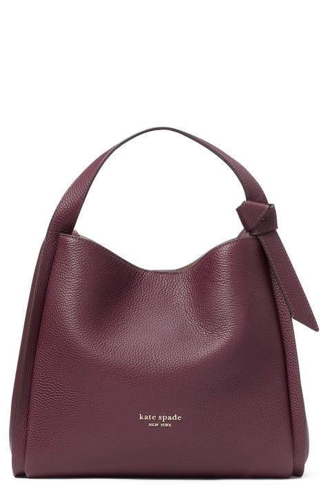 burgundy handbags