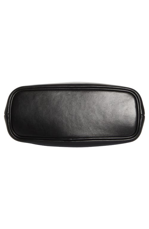 Jacquemus Small Calino Leather Top Handle Bag In Black 990