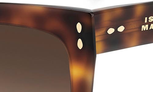 Isabel Marant 53mm Butterfly Sunglasses In Brown