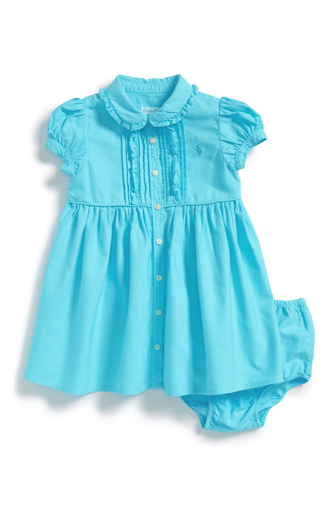 Ralph Lauren Oxford Dress & Bloomers (Baby Girls) Nordstrom
