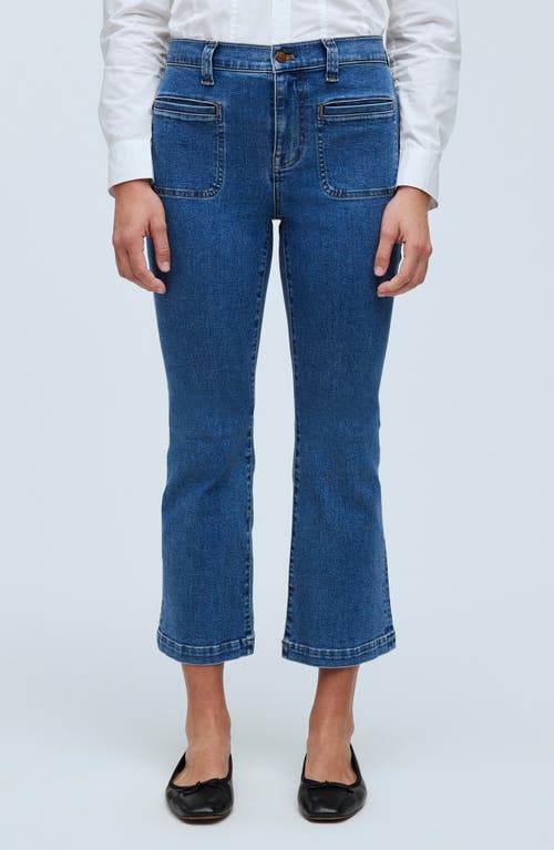 Madewell Kick Out Crop Jeans Elkton Wash at Nordstrom,