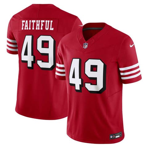 Men's Nike George Kittle Scarlet San Francisco 49ers Vapor F.U.S.E. Limited Jersey Size: Small