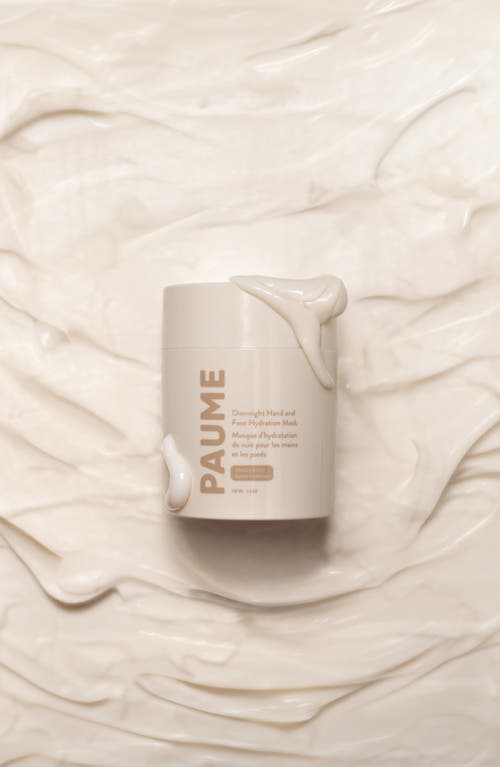 Paume Overnight Hand Hydration Mask In Beige