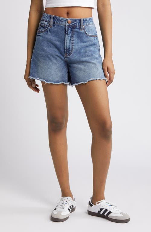 1822 Denim Frayed Relaxed Shorts Vita at Nordstrom,