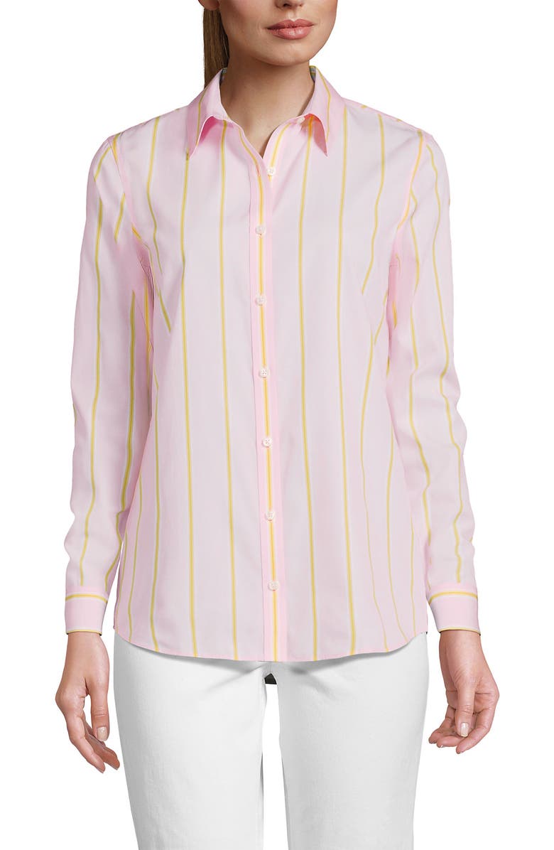 Lands' End No Iron Supima Cotton Long Sleeve Shirt Nordstrom