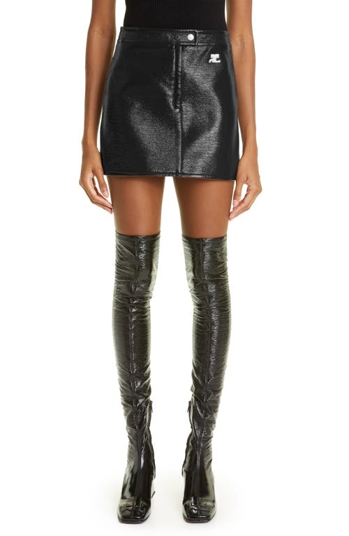 Courrèges Re-Edition Vinyl Miniskirt at Nordstrom