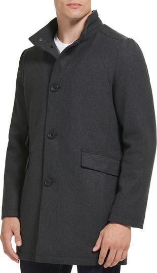 COMOLI / YAK MELTON BAL-COLLAR COAT 16AW | www.unimac.az