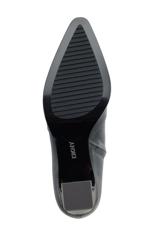 Dkny Sunny Pointed Toe Bootie In Gry - Grey