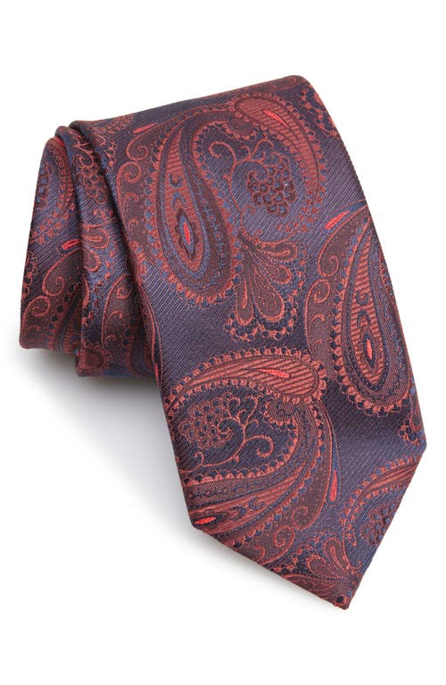 BRIONI BRIONI PAISLEY SILK TIE 