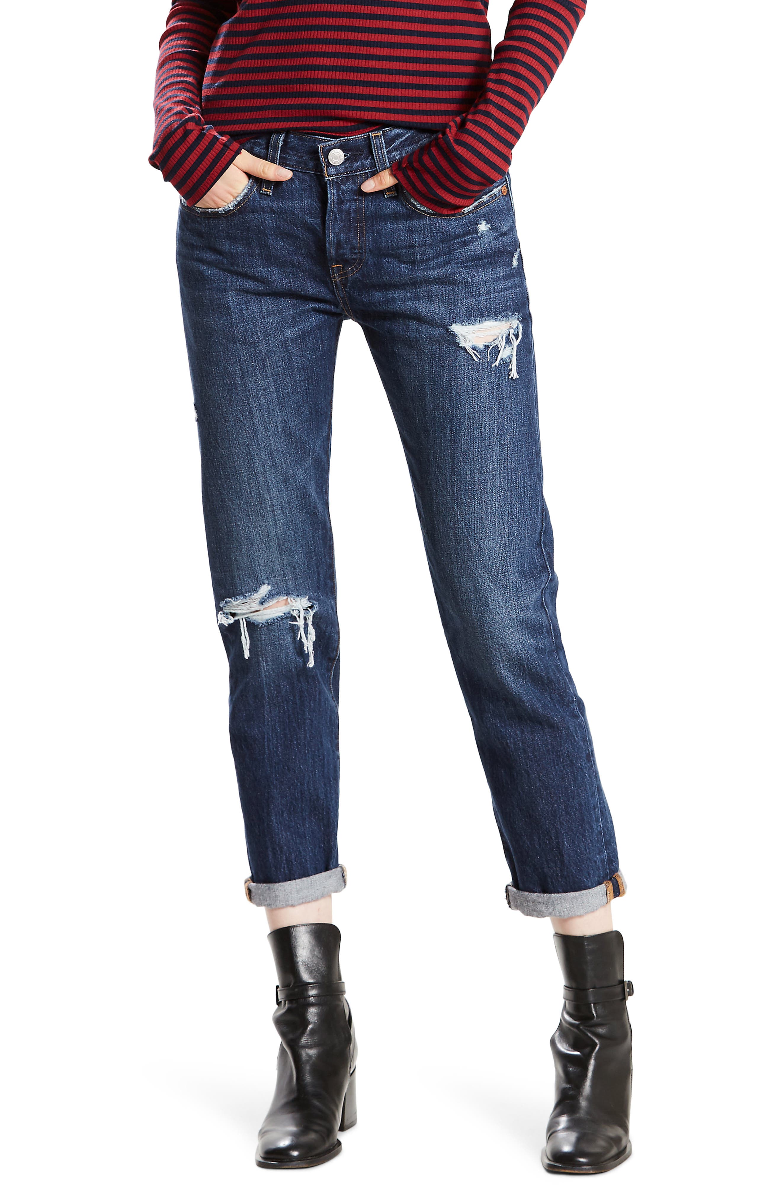 levi's 501 tapered womens