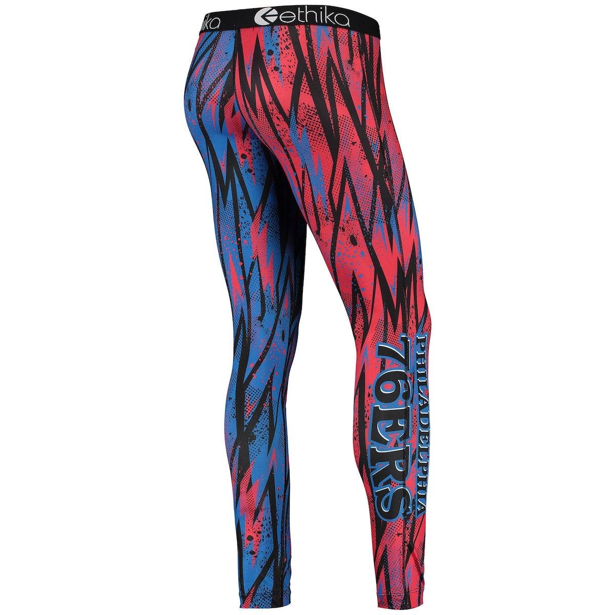 Ethika Women's Ethika Red/Royal Philadelphia 76ers Classic Leggings