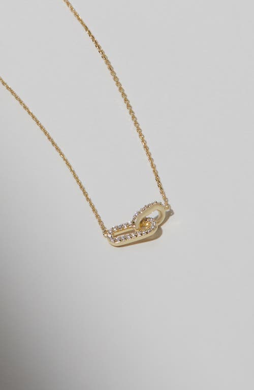Ana Luisa Chain Link Necklace In Gold