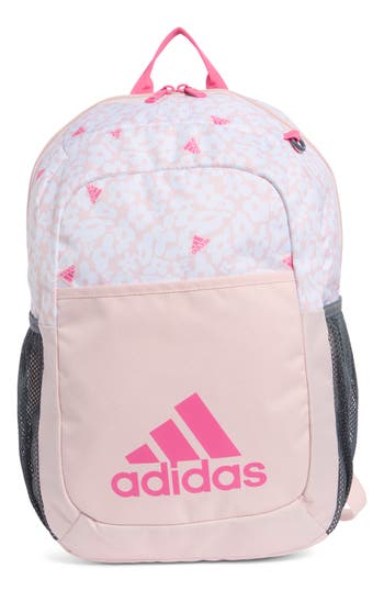 Shop Adidas Originals Adidas Kids' Ready Backpack In Floral Pink/magenta