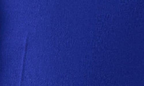 Kasper Rolled Cuff Three Quarter Sleeve Blazer In Royal Signature