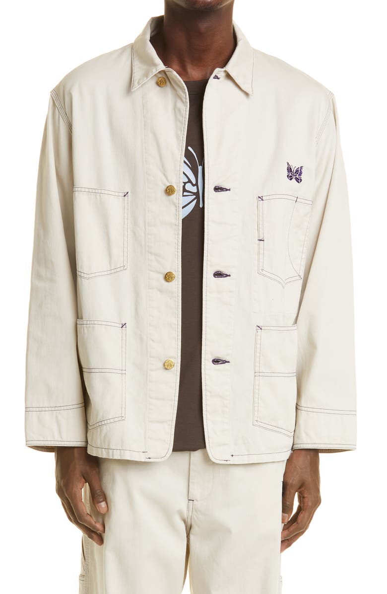 Needles x Smith's Button-Up Coverall Jacket | Nordstrom
