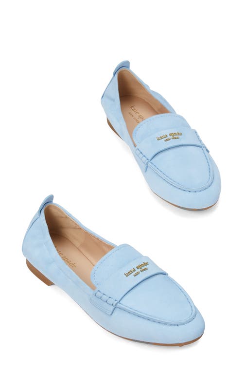 Shop Kate Spade New York Eliza Moc Toe Loafer In Astral Blue