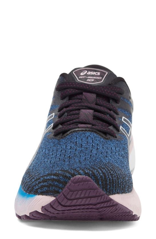 Asics Gt-2000 10 Running Shoe In Lake Drive/ White