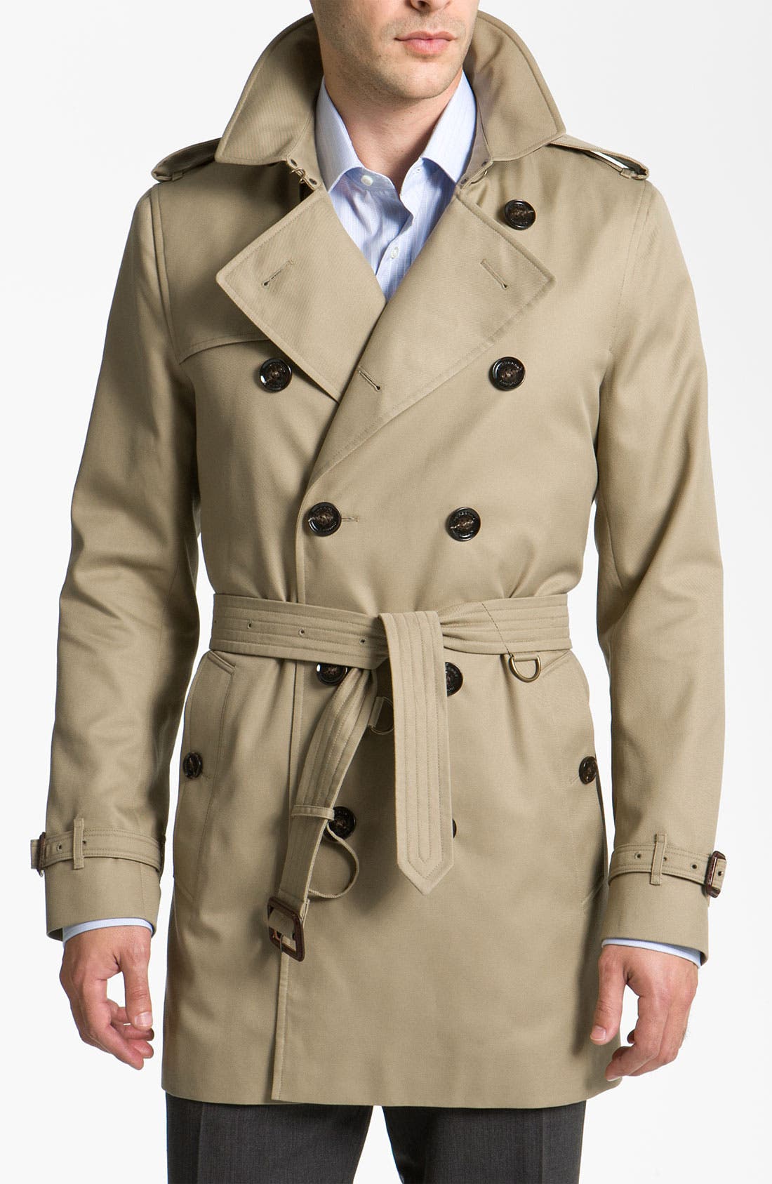 Burberry London Trim Fit Raincoat Nordstrom