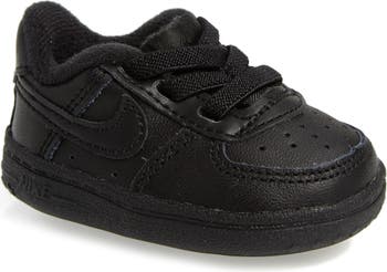 Nike Force 1 Lv8 2 Baby/toddler Shoes In Black/white/black