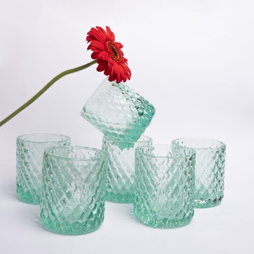 Zorro Y Jaguar Bruma Glass In Turquoise